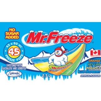 CONES/TOPPINGS/FREEZE POPS